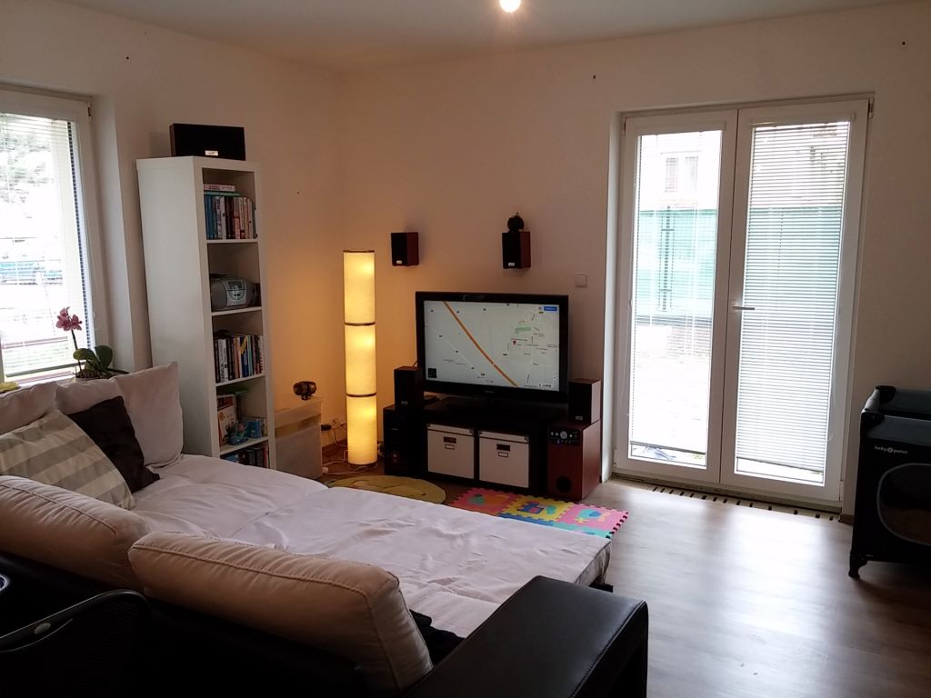 Pronájem bytu 2+kk/zahrádka, OV, 56 m2, Odolená Voda