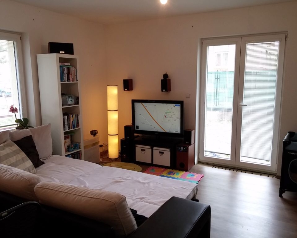 Pronájem bytu 2+kk/zahrádka, OV, 56 m2, Odolená Voda